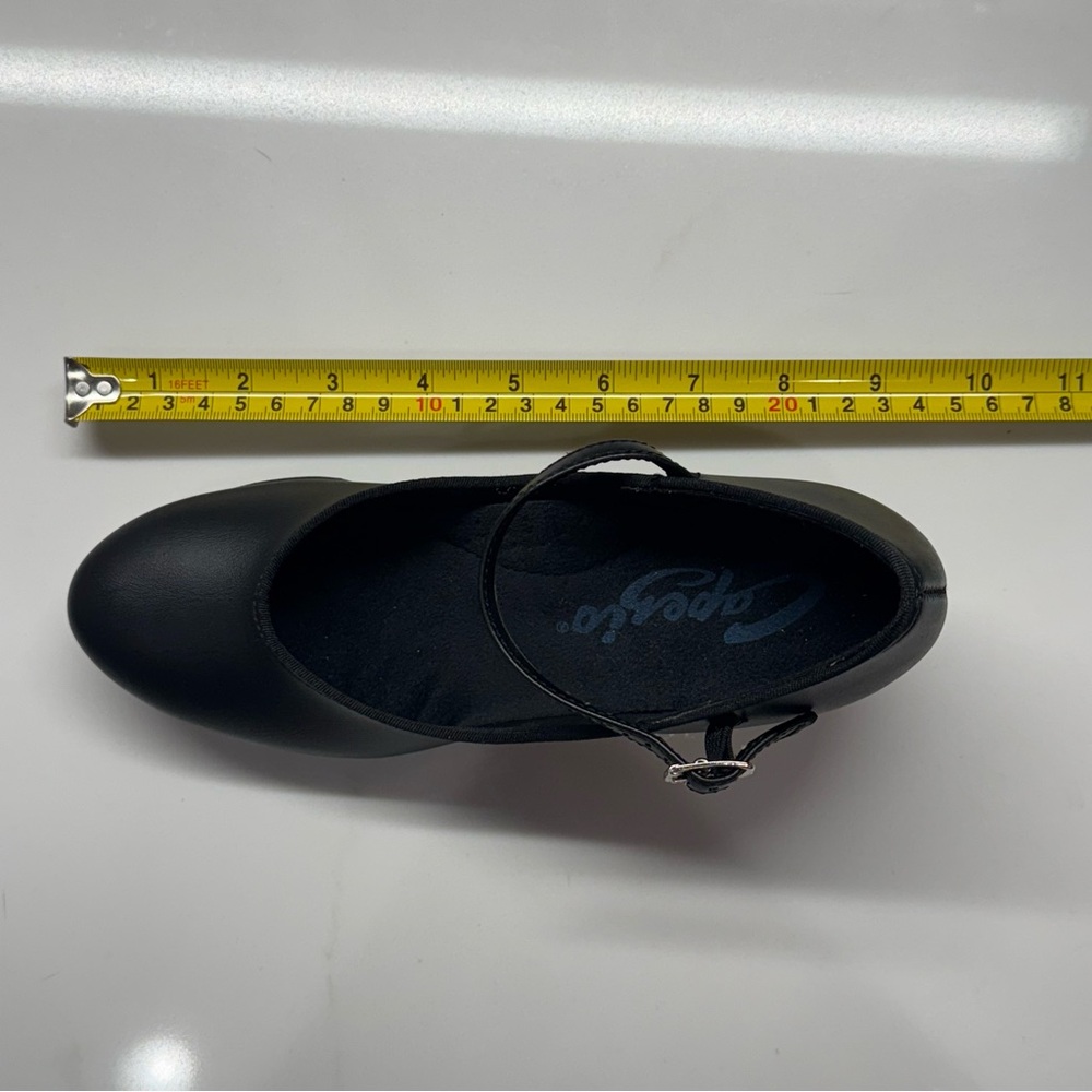 Capezio Black Tap - Girls Shoes 6 M! - Picture 12 of 12